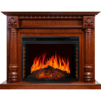 Камин ROYAL FLAME edinburg под dioramic 33 орех