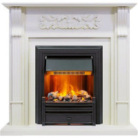 Камин DIMPLEX venice под brookline black (фактурный белый)