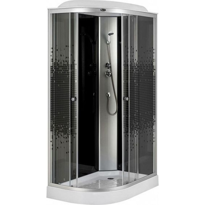 Душевая кабина NIAGARA NG-4512-08R Black Душевая кабина NIAGARA NG-4512-08R Black