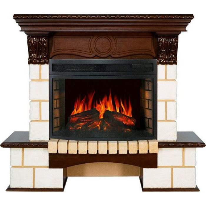 Камин ROYAL FLAME pierre luxe шампань угловой под dioramic 25 темный дуб Камин ROYAL FLAME pierre luxe шампань угловой под dioramic 25 темный дуб
