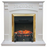 Камин ROYAL FLAME sorrento угловой под fobos br белый дуб Камин ROYAL FLAME sorrento угловой под fobos br белый дуб