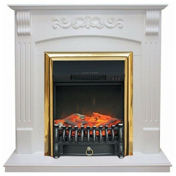 Камин ROYAL FLAME sorrento угловой под fobos br белый дуб Камин ROYAL FLAME sorrento угловой под fobos br белый дуб