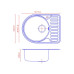 Кухонная мойка MATTEO F-5844 F COSTA DOLCE Кухонная мойка MATTEO F-5844 F COSTA DOLCE