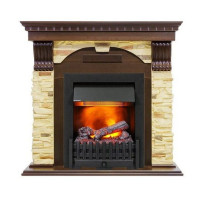 Камин DIMPLEX dublin арочный сланец крем под danville delux black (темный дуб) Камин DIMPLEX dublin арочный сланец крем под danville delux black (темный дуб)