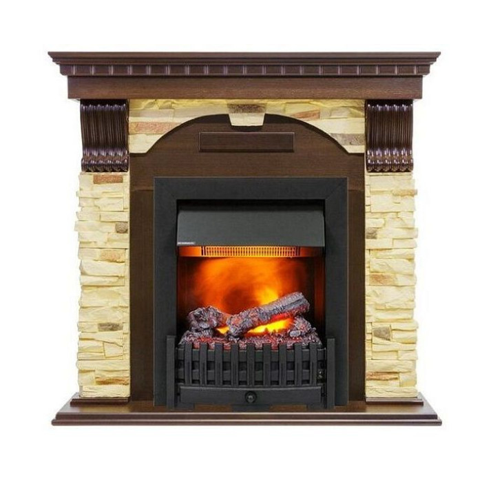 Камин DIMPLEX dublin арочный сланец крем под danville delux black (темный дуб) Камин DIMPLEX dublin арочный сланец крем под danville delux black (темный дуб)