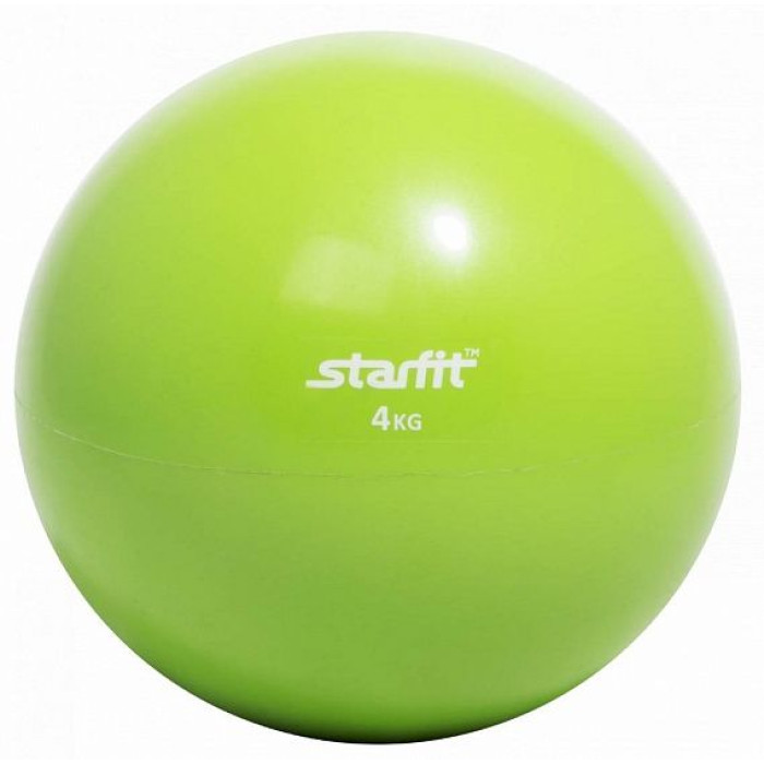 Медбол Starfit GB-703 4 кг зеленый Медбол Starfit GB-703 4 кг зеленый