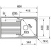 Кухонная мойка FRANKE SRX 611- 86 (101.0383.480) Кухонная мойка FRANKE SRX 611- 86 (101.0383.480)