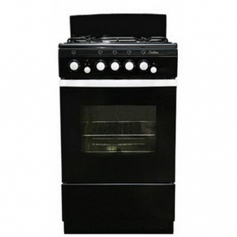 Газовая плита DeLuxe 504036г черный