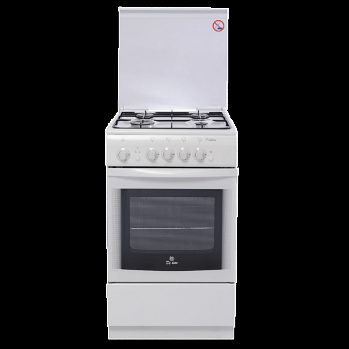 Газовая плита DeLuxe 504036г белый