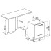 Посудомоечная машина SMEG st2fabne2