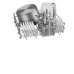 Встраиваемая посудомоечная машина BOSCH SMV25AX60R