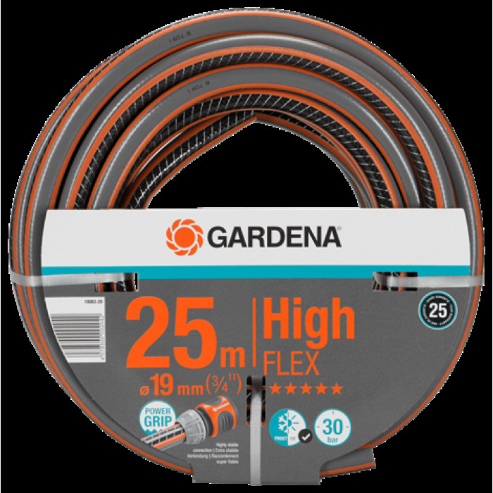 Шланг Gardena HighFlex 10x10 3/4х25м 18083-20.000.00 Шланг Gardena HighFlex 10x10 3/4х25м 18083-20.000.00