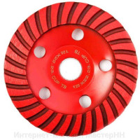Чашка шлифовальная RedVerg алмазная TURBO 180 мм(900401) Чашка шлифовальная RedVerg алмазная TURBO 180 мм(900401)
