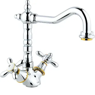 Смеситель TIMO ritz 0143fk золотистый Смеситель TIMO ritz 0143fk золотистый