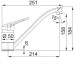 Смеситель FRANKE 115.0470.655 FRANKE NOVARA PLUS,миндаль