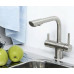 Смеситель WasserKraft A8027 матовый хром Смеситель WasserKraft A8027 матовый хром