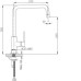 Смеситель Timo Saona 2306F white matt Смеситель Timo Saona 2306F white matt