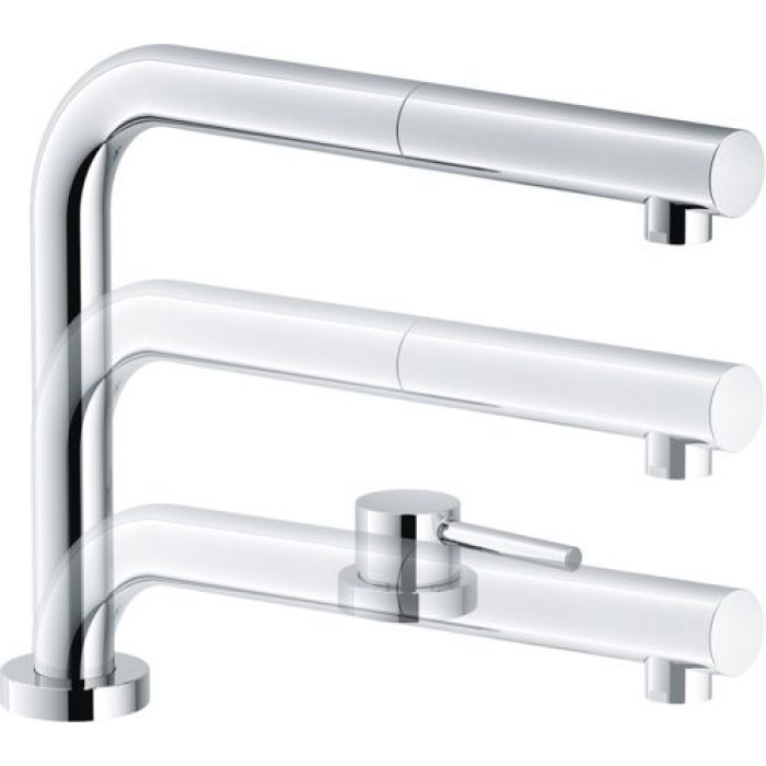 Смеситель FRANKE Active Window хром выдвижной шланг Смеситель FRANKE Active Window хром выдвижной шланг