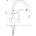 Смеситель Omoikiri Yamada-DC 4994229 Смеситель Omoikiri Yamada-DC 4994229
