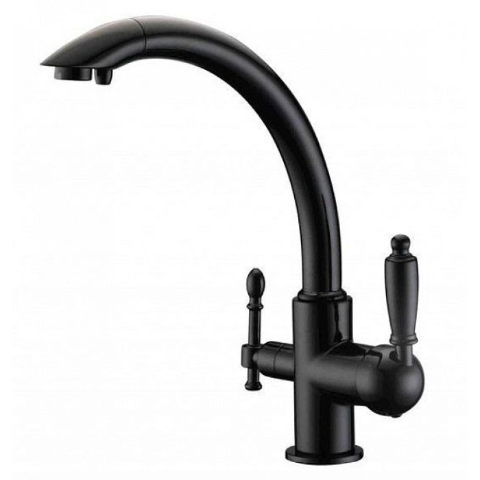 Смеситель ZORG ZR 314 YF-33 BLACK Смеситель ZORG ZR 314 YF-33 BLACK