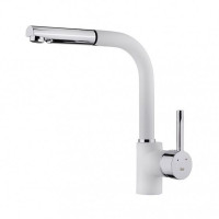 Смеситель Teka ARK 938 белая эмаль/хром (art.23938120W) Смеситель Teka ARK 938 белая эмаль/хром (art.23938120W)