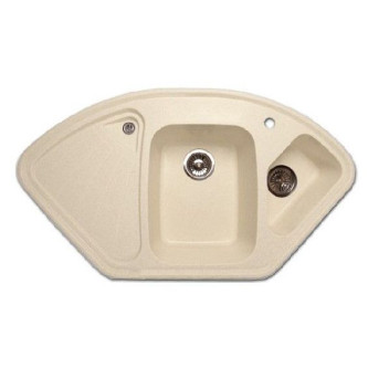 Мойка GRANFEST Corner GF-C1040E (1040х570) Бежевый 328 угловая 430133