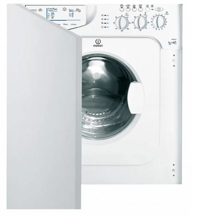 Стиральная машина встраиваемая Indesit IWDE 127 Стиральная машина встраиваемая Indesit IWDE 127