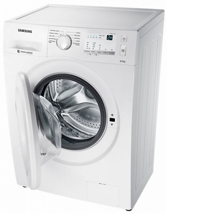 Стиральная машина с фронтальной загрузкой SAMSUNG ww60j3047lw Стиральная машина с фронтальной загрузкой SAMSUNG ww60j3047lw