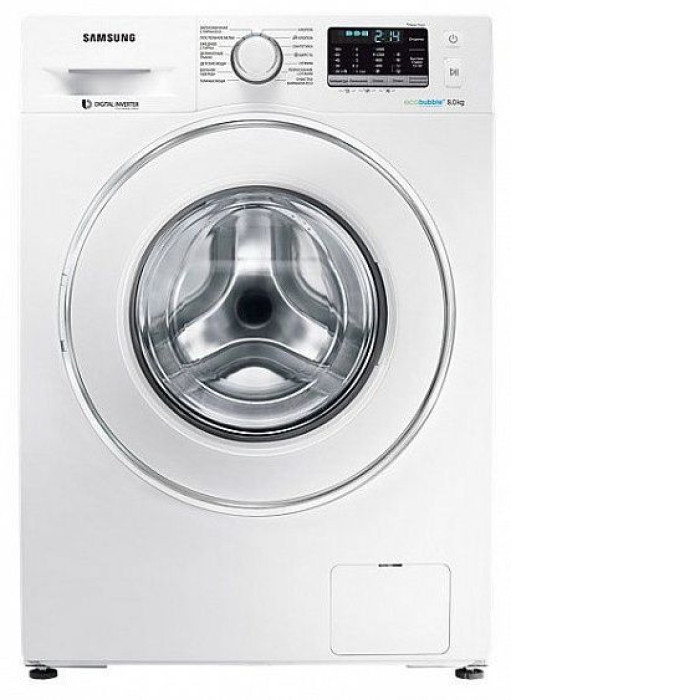 Стиральная машина с фронтальной загрузкой SAMSUNG WW80J5410IW