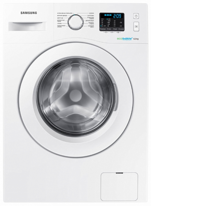 Стиральная машина с фронтальной загрузкой SAMSUNG WW60H2200EWDLP