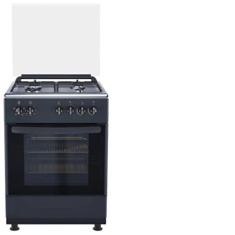 Газовая плита DELUXE 606040.24 004 гкр чр антрацит