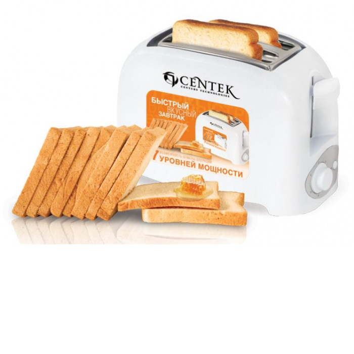 Тостер CENTEK СТ-1420 белый