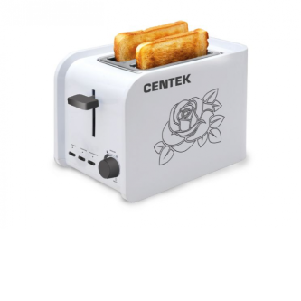 Тостер CENTEK СТ-1427 белый Тостер CENTEK СТ-1427 белый