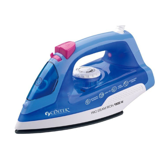 Утюг CENTEK CT-2348 BLUE Утюг CENTEK CT-2348 BLUE