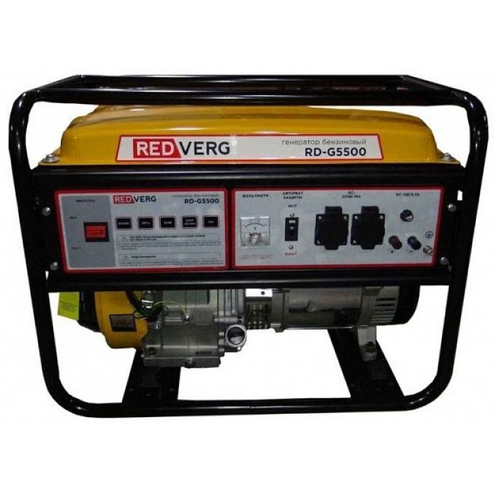 Генератор бензиновый RedVerg RD-G5500 Генератор бензиновый RedVerg RD-G5500