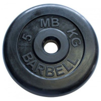 Диск обрезиненный MB Barbell MB-PltB31-5 Диск обрезиненный MB Barbell MB-PltB31-5