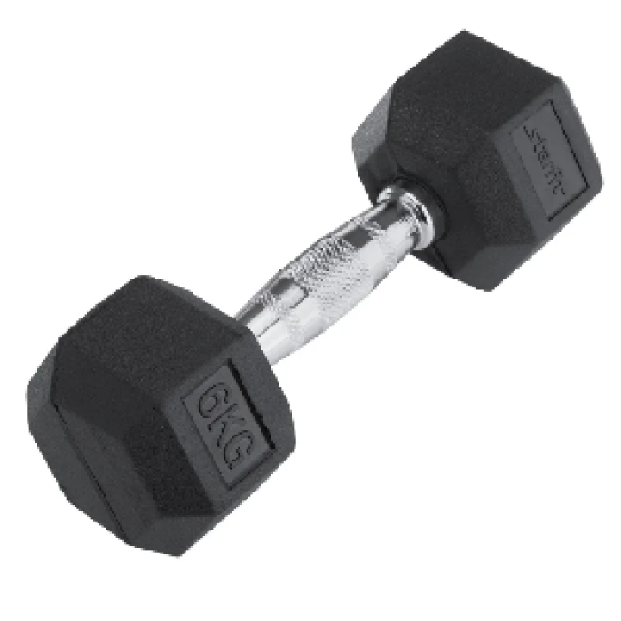 Гантель Starfit DB-301 6 кг черная Гантель Starfit DB-301 6 кг черная