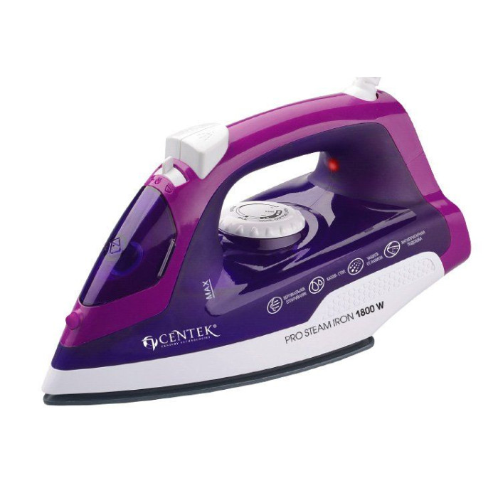 Утюг CENTEK CT-2348 VIOLET Утюг CENTEK CT-2348 VIOLET