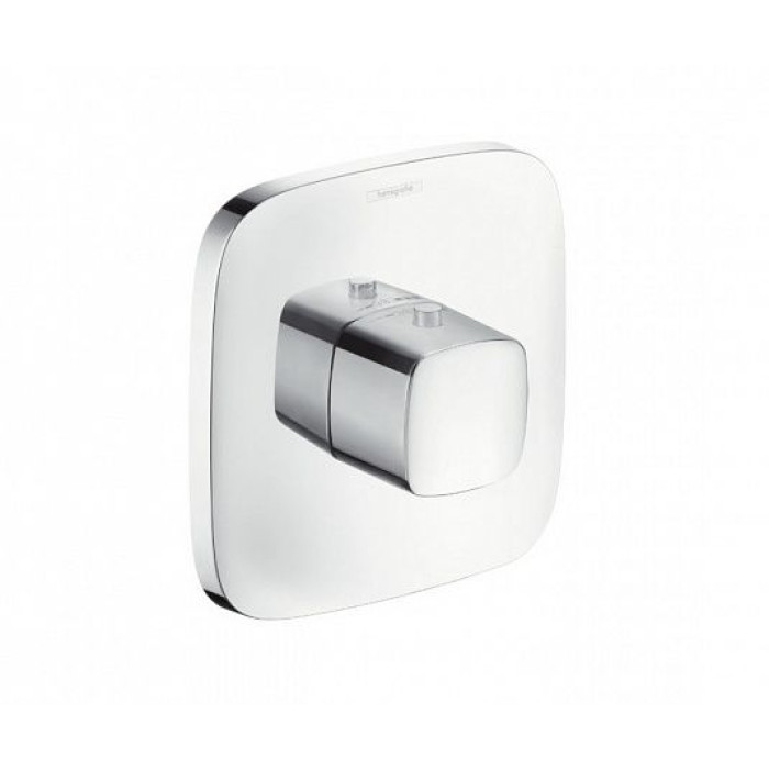 Термостат HANSGROHE PuraVida 15770400 хром/ белый