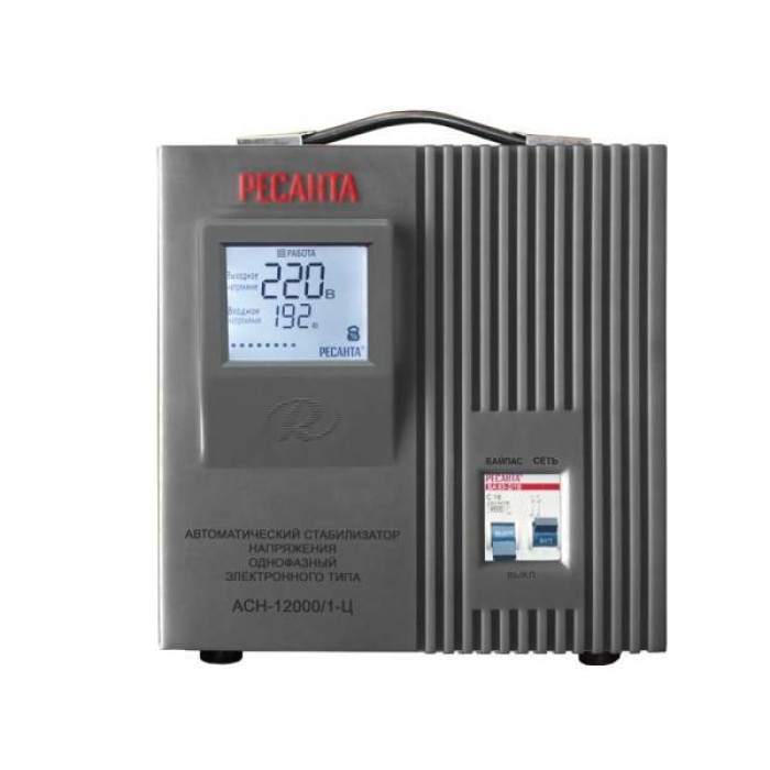 Стабилизатор РЕСАНТА асн-12 000/1-ц Стабилизатор РЕСАНТА асн-12 000/1-ц