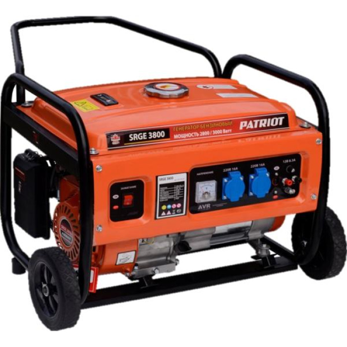 Генератор PATRIOT srge 3800 Генератор PATRIOT srge 3800