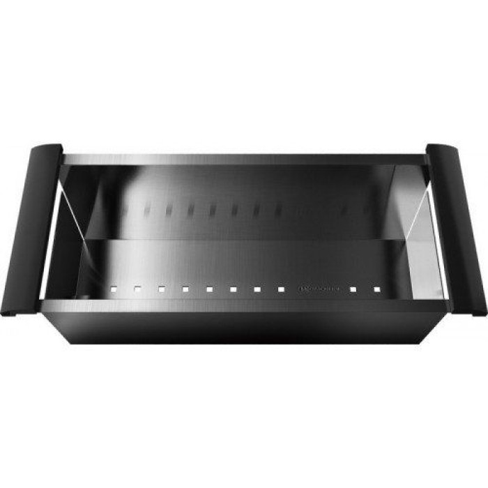 Коландер OMOIKIRI CO-02-PVD-GM вороненая сталь 4999004 Коландер OMOIKIRI CO-02-PVD-GM вороненая сталь 4999004