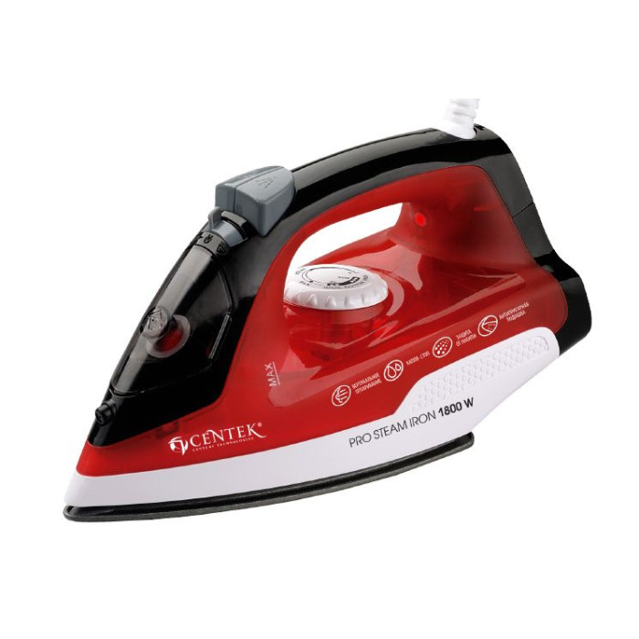 Утюг CENTEK CT-2347 RED Утюг CENTEK CT-2347 RED