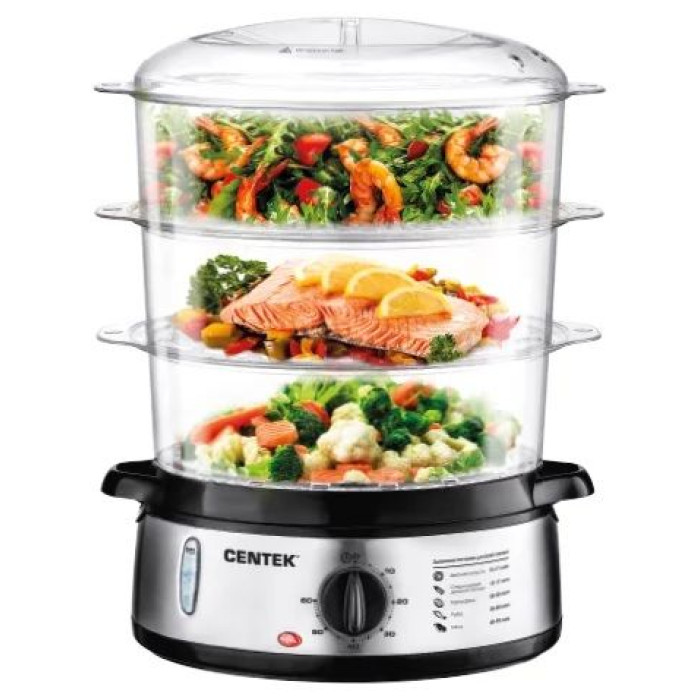 Пароварка CENTEK CT-1457 Пароварка CENTEK CT-1457