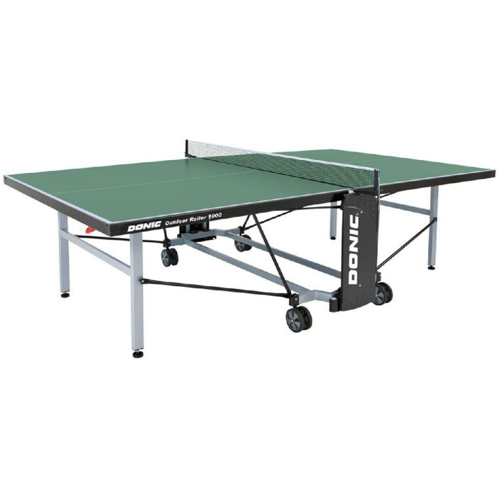 Стол теннисный Donic Outdoor Roller 1000 зеленый Стол теннисный Donic Outdoor Roller 1000 зеленый
