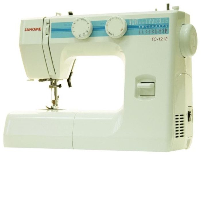 Швейная машина JANOME тс 1212 белый