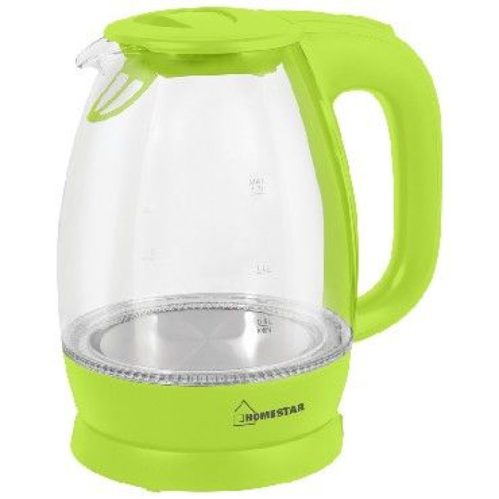 Чайник электрический HOMESTAR HS-1012 стекло зеленый Чайник электрический HOMESTAR HS-1012 стекло зеленый