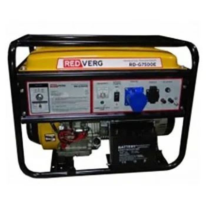 Генератор бензиновый RedVerg RD-G7500E Генератор бензиновый RedVerg RD-G7500E