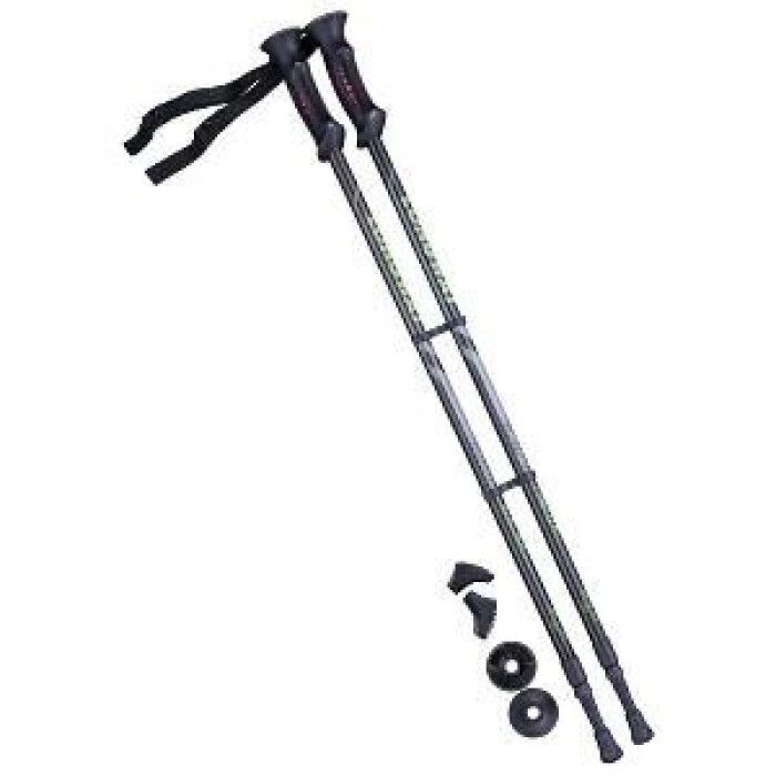 Палки для скандинавской ходьбы Berger Longway 77-135 черный/ярко-зеленый Палки для скандинавской ходьбы Berger Longway 77-135 черный/ярко-зеленый