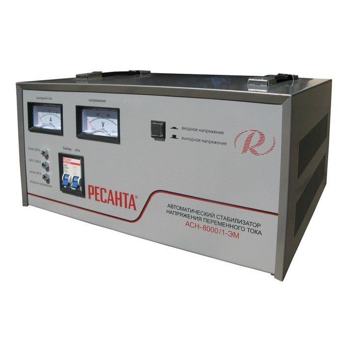 Стабилизатор напряжения РЕСАНТА ach-12000/1-эм Стабилизатор напряжения РЕСАНТА ach-12000/1-эм